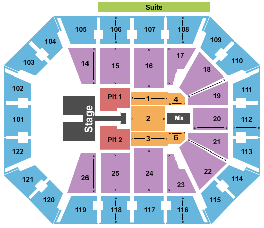 Mohegan Sun Arena Kelsea Ballerini Seating Chart